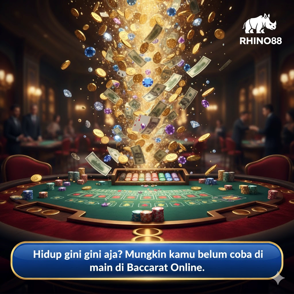 Hidup gini gini aja? Mungkin kamu belum coba main di Baccarat Online, ini udah jadi rahasia umum buat orang orang yang hidupnya stuck disitu situ aja tapi pengen Dompet tebel. Cukup Pertaruhkan Duit mu berapapun itu dan Nikmati Hasilnya!