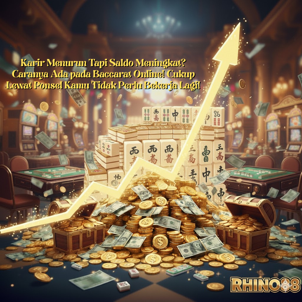 Karir Menurun Tapi Saldo Meningkat? Caranya Ada pada Baccarat Online! Cukup Lewat Ponsel Kamu Tidak Perlu Bekerja Lagi!