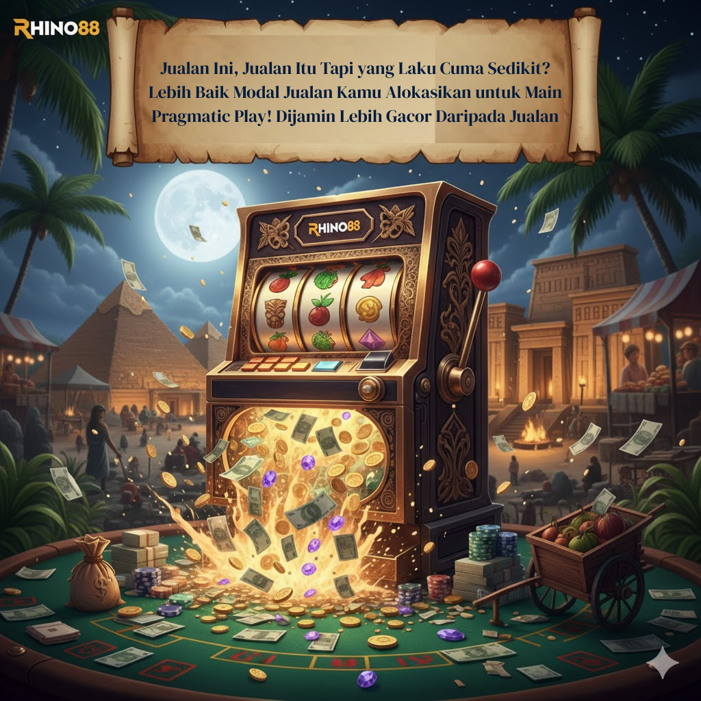 Jualan Ini, Jualan Itu Tapi yang Laku Cuma Sedikit? Lebih Baik Modal Jualan Kamu Alokasikan untuk Main Pragmatic Play! Dijamin Lebih Gacor Daripada Jualan!