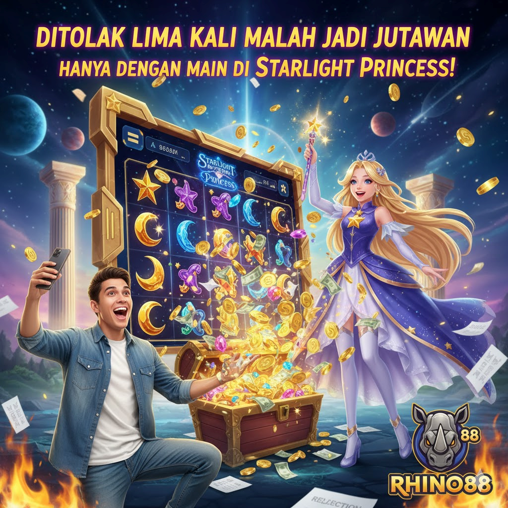 Di Tolak Lima Kali Saat Melamar Kerja, Pria Ini Memutuskan untuk Mencoba All In di Starlight Princess dan Tidak Disangka Langsung Menjadi Jutawan dalam Sekejap!