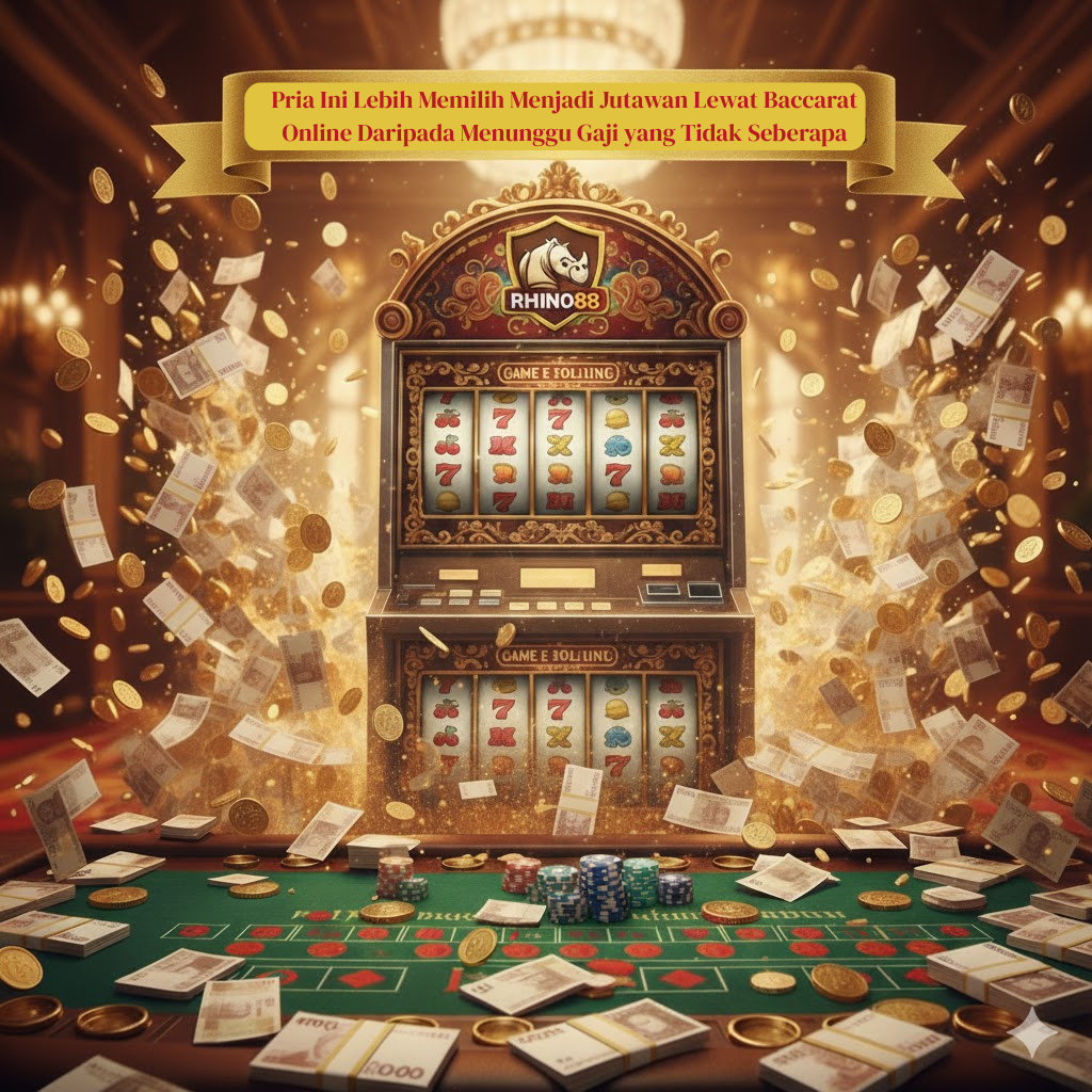 Pria Ini Lebih Memilih Menjadi Jutawan Lewat Baccarat Online Daripada Menunggu Gaji yang Tidak Seberapa!