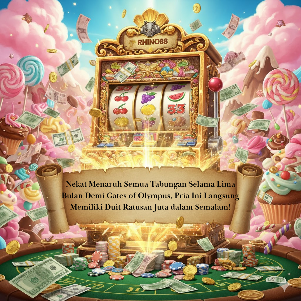 Nekat Menaruh Semua Tabungan Selama Lima Bulan Demi Gates of Olympus, Pria Ini Langsung Memiliki Duit Ratusan Juta dalam Semalam!