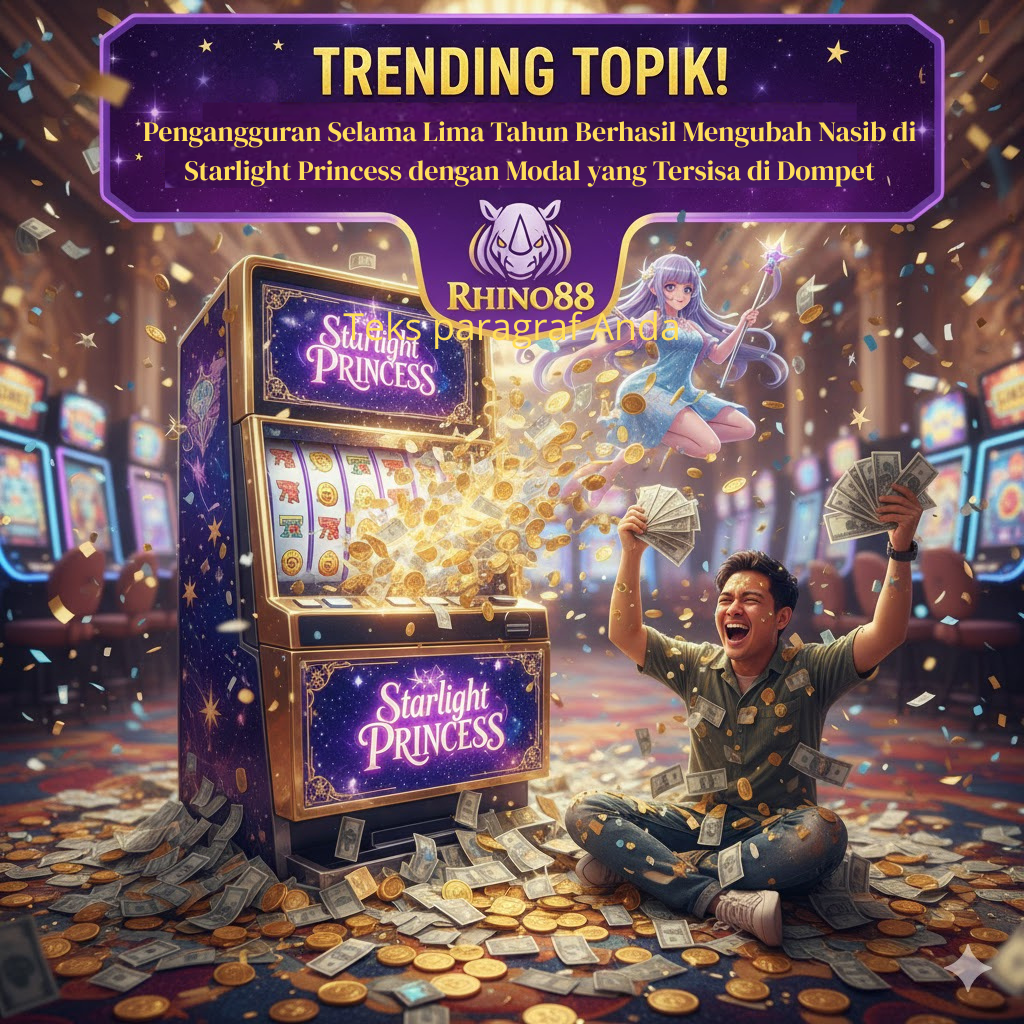 Trending Topik! Pengangguran Selama Lima Tahun Berhasil Mengubah Nasib di Starlight Princess dengan Modal yang Tersisa di Dompet!